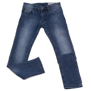 0025W jeans bimbo DIESEL blu denim slim stretch pant kid - Picture 1 of 4