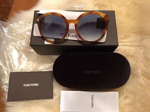 TOM FORD Phillippa TF503 F 53W Sunglasses Frame 55-20-140 Blond Havana $380