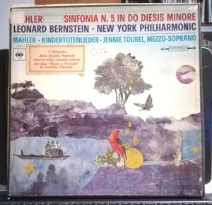 MAHLER SINFONIA N.5 IN DO DIESIS MINORE L.BERNSTEIN N.Y. PHIL. COPIA PROMOZIONAL - Foto 1 di 12