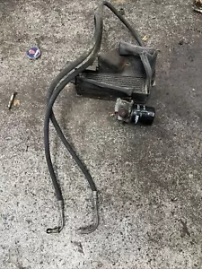 Saab 900 16v Turbo Oil Cooler, Pipes, Housing And Bracket - Picture 1 of 4
