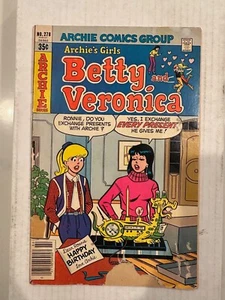 Archie's Girls Betty and Veronica #278 Comic Book - Picture 1 of 3