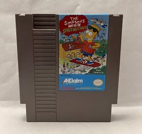 The Simpsons: Bart vs. The Space Mutants (NES 1992) RARE Original Nintendo Game