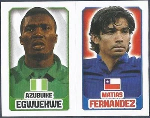 TOPPS ENGLAND 2014- #107-292-MATIAS FERNANDEZ-NIGERIA-AZUBUIKE EGWUEKWE - Picture 1 of 1