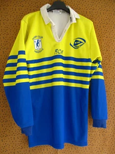 Maillot Rugby Amiens RCA Made in France 90'S vintage Polyester - M - Picture 1 of 6