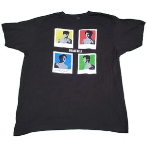Drake Bell Signed Autographed HONEST 2018 Rock Concert Tour T Shirt Size L - Picture 1 of 2
