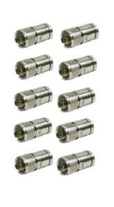 PL259-6 CSP (HOCHWERTIGER KOMPRESSIONSTYP 6mm PL259 STECKER) 10ER PACK - SPEZIAL... - Bild 1 von 1