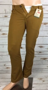 Levis 513 Youth Jeans 18 Reg 29x29 Bronze Brown Slim Fit Straight Leg Pant NEW - Picture 1 of 12