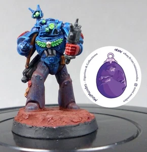 Warhammer 40k, Marine Heroes, Brother Frere Dolor, Auspex, Scanner, Japan Oop - Bild 1 von 5