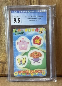 Chansey, Butterfree, Vileplume - Orange Islands #01 CGC 9.5 Gem Bandai Sealdass - Bild 1 von 2