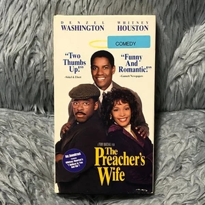 The Preacher's Wife (VHS) 1997 Denzel Washington, Whitney Houston - Picture 1 of 4