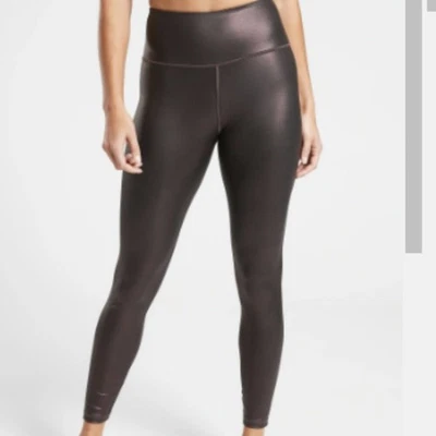 Athleta Elation Ultra High Rise Shimmer Apretado Talla XS USADO EN EXCELENTE ESTADO Foto 1 de 4