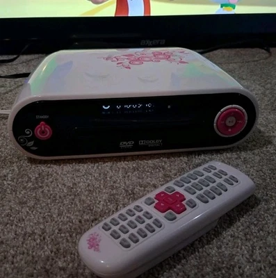 Antiguo Reproductor de DVD Barbie con Control Remoto Probado Funciona con cables y pilas nuevas  Foto 1 de 4