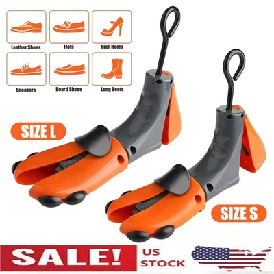 Shoe Stretcher Women Men Professional Boot Stretcher Adjustable Width Length - Image 1 of 4