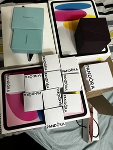 Konvolut Pandora LEERE Boxen Tiffany und Apple Air/ipad - Bild 1 von 5