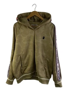 A BATHING APE Jersey Jacket Camel L Used - Picture 1 of 5