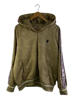 A BATHING APE Jersey Jacket Camel L Used - Image 1 of 4