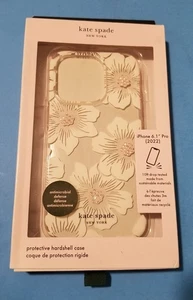 Kate Spade New York Hardshell Magsafe Case für iPhone 6.1 Pro 2022 Floral Clear - Bild 1 von 2