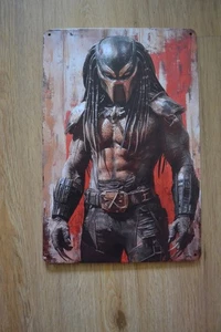 PREDATOR Blechschild - Retro - Vintage - Filmplakat - Deko - Bild 1 von 1