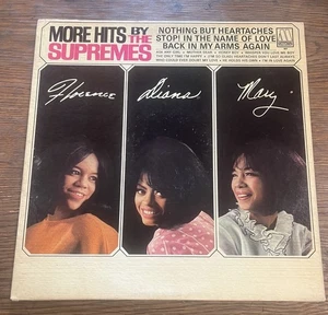 Supremes LP “More Hits By The Supremes” 1965 Motown MT627 VG+/VG w/inner - Picture 1 of 7