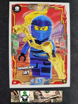 LEGO Ninjago 7 NEXT LEVEL Trading Card Nr. 24 - Erfahrener Jay - Image 1 of 2