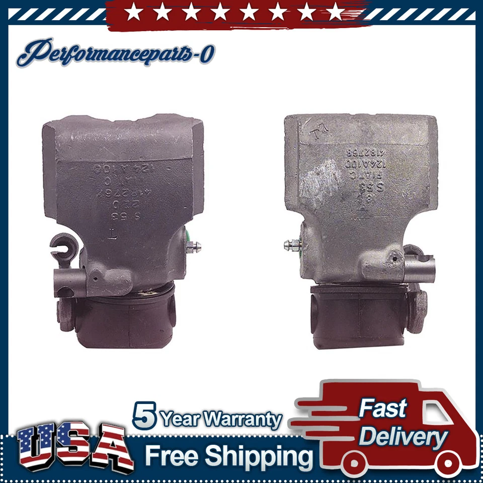 Pinzas de freno trasero izquierdo trasero derecho 2 X pinzas cardone para Fiat 1968-1983 Foto 1 de 4