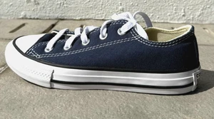 Converse Chuck Taylor all Star Low Top Sneakers Navy, 13 US Unisex little kid - Picture 1 of 5