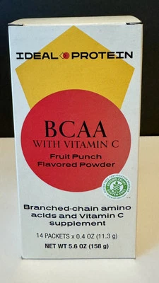 Ideal Protein BCAA Fruit Punch Flavored Powder - 14 packets - Free Shipping!