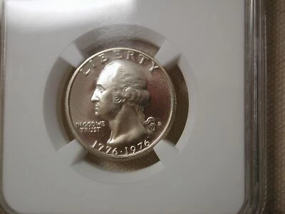 1776-1976-S  Proof Silver 25C PF69 Cameo NGC - Image 1 of 4