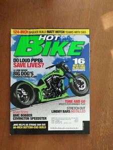 Hot Bike Harley-Davidson Magazine Vol 38 No 4 BMC Bomber Covington Speedster - J - Picture 1 of 2