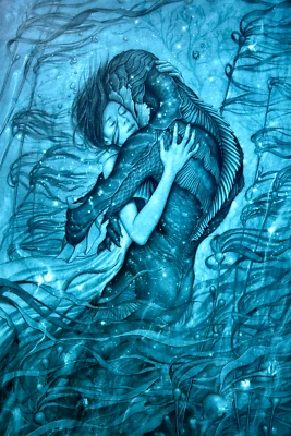 James Jean The Shape Of Water Art Giclee Print Signed Poster Guillermo del Toro - Image 1 of 4