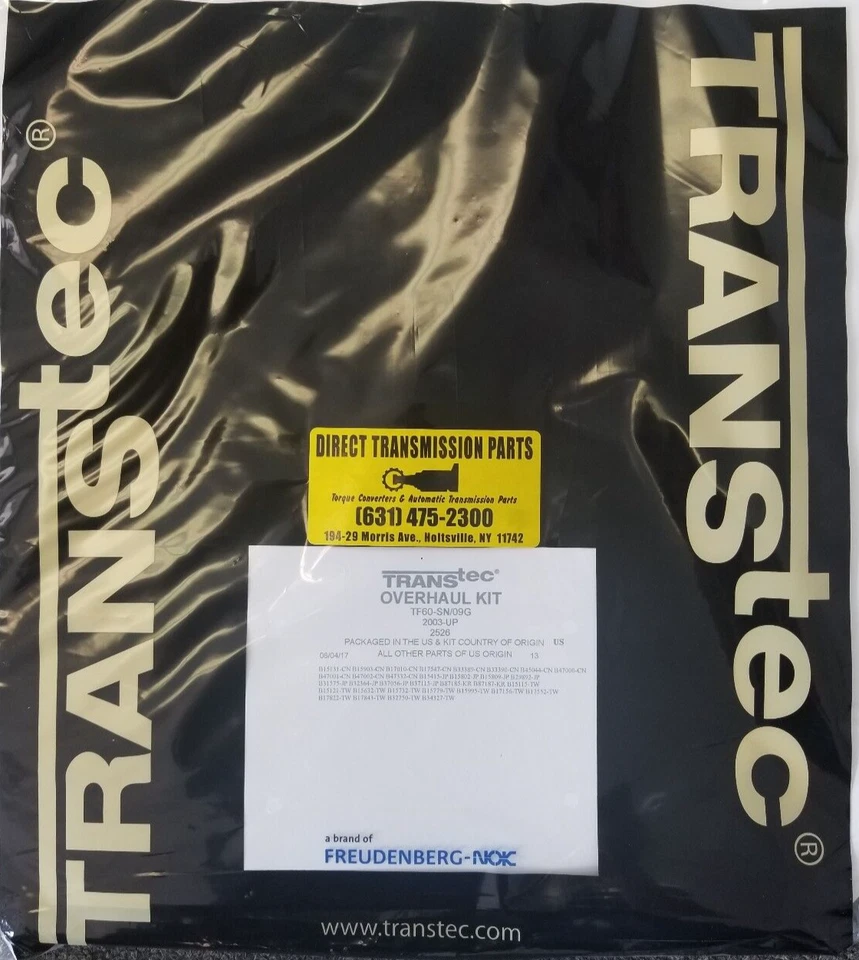 Kit de revisión ZF5HP19FL 01V sin pistones para Volkswagen Passat 1998-2004 Foto 1 de 4