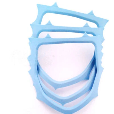 Soporte de barrera para marco de presa de goma de plástico azul dental de 10 piezas esterivable en autoclave Foto 1 de 4