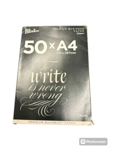 Papel Blake Premium Business A4 210 x 297 mm 120 gsm 36676 blanco diamante liso - Imagen 1 de 1