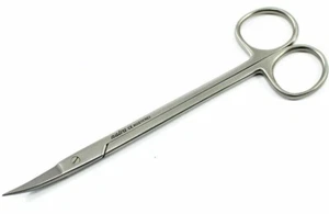 KELLY Tijeras Punta Afilada Recta/Curvada Costura Dental Quirúrgica 16 cm/18 cm - Imagen 1 de 7
