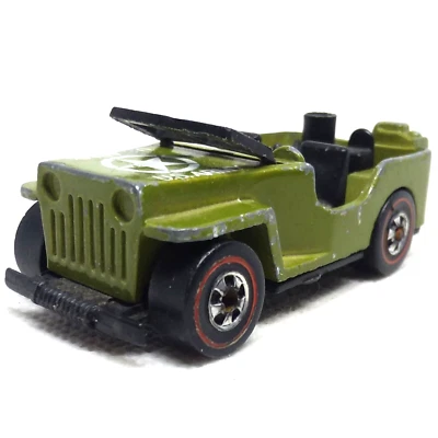 Hot Wheels Redline Gunslinger Car 1970 Olive Made In Hong Kong - Image 1 of 4