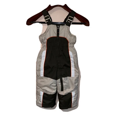 ZeroXposur Snow Pant Overalls, Size 18M, Gray Multi 100% Polyester, Adjustable - Image 1 of 4