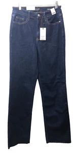 Judy Blue Jeans Womens 28x32 Blue Straight Fit High Waist Denim Raw Hem Pants - Picture 1 of 7