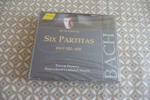BACH COFFRET 2CD NEUF EMBALLE SIX PARTITAS TREVOR PINNOCK - Imagen 1 de 3