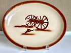 Vintage Tepco? Wagon Wheels and Cow Skull Restaurant Ware Platter 12 3/4"