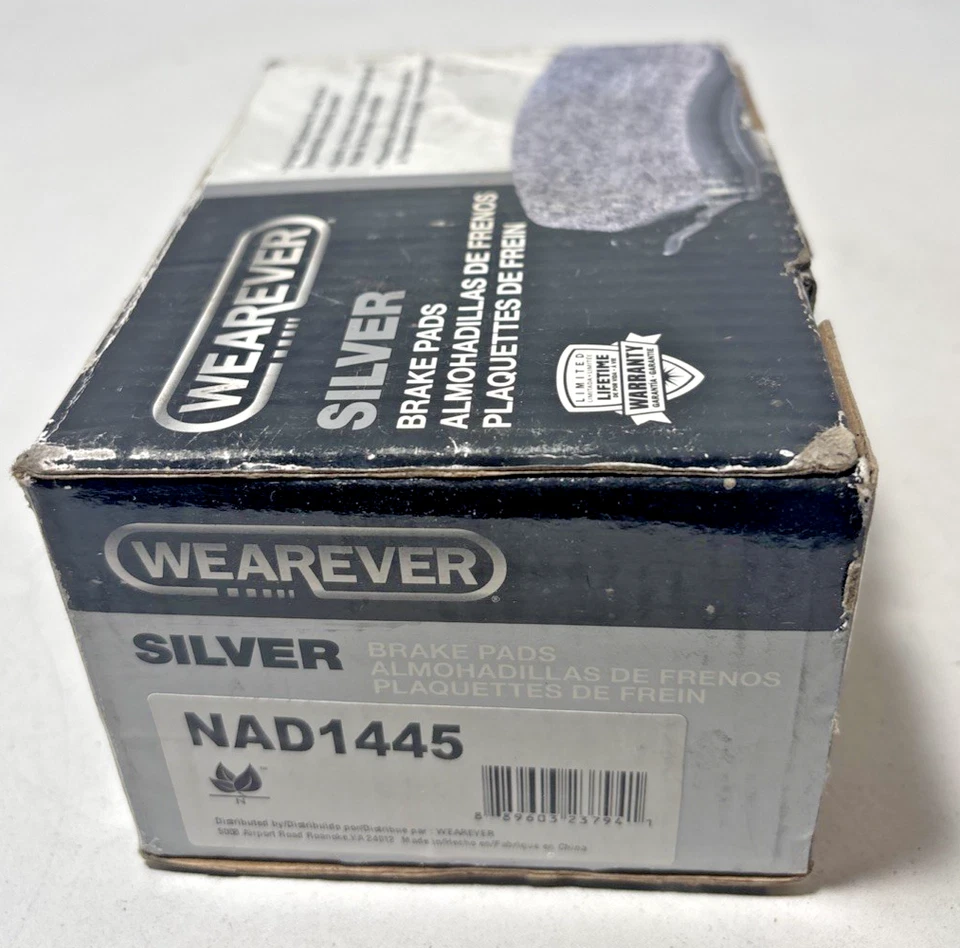 Juego pastillas freno disco trasero NAD1445 Hyundai Kia Optima Sonata 2011-2017 Azera Foto 1 de 1