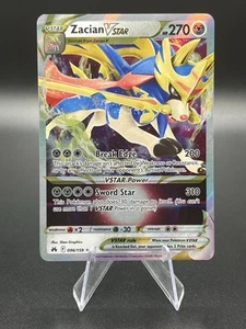 Zacian VSTAR 096/159 ULTRA RARE HOLO Crown Zenith Pokemon - Picture 1 of 2