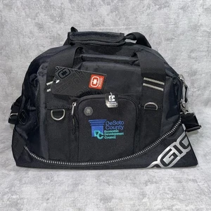 NWT OGIO Half Dome Duffle Bag 10"x 18"x 9" Black Gym Sports Travel Bag (Branded) - Picture 1 of 12