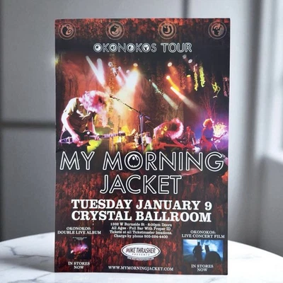 MY MORNING JACKET Band OKONOKOS TOUR Vintage 2006 MUSIC CONCERT 12x17 POSTER MMJ - Image 1 of 4
