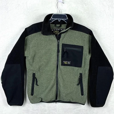 De Colección Mountain Hardwear Polartec Cremallera Completa Chaqueta Polar Para Hombres S Verde Negro Años 90 EE. UU. Foto 1 de 4