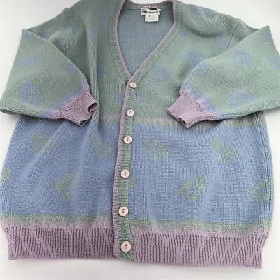 Cárdigan Lauren Hansen Mezcla Lana Pastel Talla Mediana De Colección  Foto 1 de 4