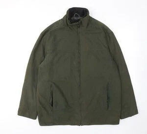 Marc New York Mens Green Jacket Size M Zip - Picture 1 of 10