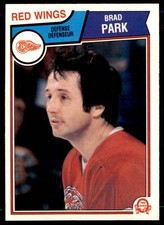 1983-84 O-Pee-Chee Brad Park D Detroit Red Wings #129