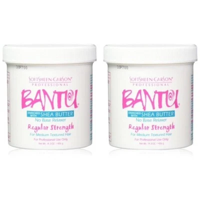 Bantu Shea Butter No Base Relaxer Regular Strength 14.3 Oz pk2 - Image 1 of 2