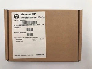 SPS-HDD 500GB 7200RPM SATA RAW 2.5IN 778189-001 678309-005 - Picture 1 of 4
