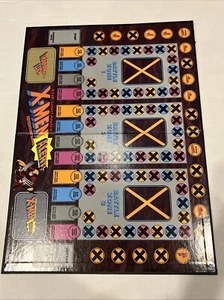 THE UNCANNY X-MEN ALERT! ADVENTURE GAME Replacement Board - Picture 1 of 9